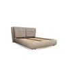 Heritage Engineered Wood Double  Size Bed Without Storage (Grey Colour)