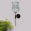 Devansh Metal Electric Wall Light in Black Colour with Multi Shade Count of 1 Light