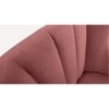 Lerrot Accent chair Velvet in Pink Color