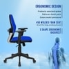 Kepler Brooks Nova MB Office Desk Chair in Black Colour