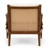 Upland Accent Sofa Chair in Teak Finish