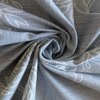 Kora Blue Floral 400 TC Cotton Flat Super King Size Bedsheet with 2 Pillow Covers – Threads