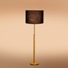 Devansh Wood & Metal Floor Lamp