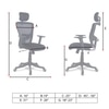 Dreaceo High Back Ergonomic Chair in Black Colour