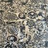 Orion White & Blue Floral Cotton Bedding Set Super King 275 X 275 Cms Bed Sheet 2 Pillow Covers Dohar 240 X 220 Cms Threads
