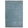Delmonico Polo Blue Solid Woven Wool 5X3 Feet Carpet