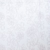 White And Lavender Shade  Floral Cotton 400 Tc Fitted Super King Size Bedsheet With 2 Pillow Covers