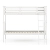 Hiddensee Solid Wood Bunk Bed in White Colour