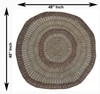 Solar Ring Carpet Size 4.0x4.0 ft.