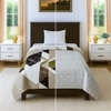 Multicolor Abstract 300 Cms Cotton Single Bed Size Comforter From Threads