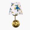 Devansh Metal Electric Wall Light in Gold Colour with Multi Shade Count of 1 Light