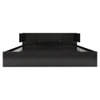 Hideki Goldline King Size Bed In Wenge Finish