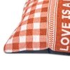Chic Printed Cotton Pets Bed in Orange Colour