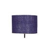 Estelle Blue Cotton Shade Floor Lamp