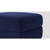Royse Ottoman Color in Navy Blue