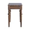 Aninya Shesham Solid Wood 1 Drawer Desk In Provincial Teak Finish