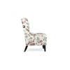 Ezra Solid Wood Accent Chair in Multicolor Colour