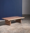 Dominy Solid Wood Coffee Table In  Natural Finish