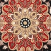 Presto Black Traditional Hand Tufted Wool Carpet 5X7 Feet