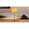 Yellow Jute with Metal Gold Table Lamp