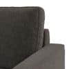 Apollo Sofa (Colour : Smoke, Cushion : Hard, Back Type : High Back, Seating Capacity : Left Aligned 3 Seater + Left Aligned Chaise)