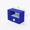 Building Blocks Storage Unit In Electric Blue Colour