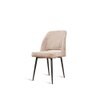 Axionix Fabric Dining Chair in Beige Colour