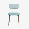 New Yoho Stainless Steel Dining Chair in Blue Colour