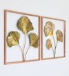 Nanda Abstract Metal Wall Decor in Multicolor Set of 2