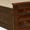 Lumora Box Storage Solid Wood Bed King Size in Provincial Teak Finish