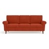 Oxford Sofa (Colour : Lava, Cushion : Hard, Seater : 3+2+1)