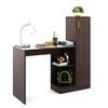Troy Study Table Full Choco Walnut