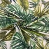 Bryn Green Floral 400 TC Cotton Flat Super King Size Bedsheet with 2 Pillow Covers – Threads
