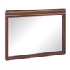 Saar Teak Wood Mirror In Espresso Teak Finish