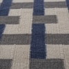 Jaipur Rugs Soft Textured Viscose Tufted Rug Blue 5x7 ft