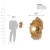 Keshi Handcrafted Wall Lamp