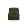 Avalon Fabric One Seater Motorized Recliner in Sap Green Colour
