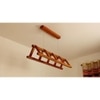 Elaine 36 Brown Wooden LED Hanging Lamp