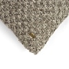 Popcorn Dark Pewter Natural Cushion Cover 16X16  Inches