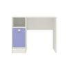 Sonoma Kids Study Desk with Shuttered Cabinet and Open Shelf in Persian Lilac Colour