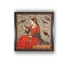 Embrace Madhubani Canvas Wall Prints Canvas Wall Prints Set of 1 Multicolor Matte