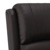 Lebowski One Seater Recliner in Cocoa Brown Leatherette