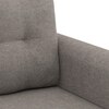 Winston 3 Seater Fabric Sofa in Gunmetal Grey Colour