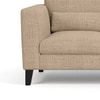 Lewis Sofa Set (Colour : Sandshell Beige, Cushion : Hard, Seater : 2+1+1)
