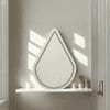 LED Water Drop Mirror Light - Modern and Stylish Illuminated  Mirror