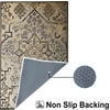 Luxe Home Polyester Stone Mosaic Carpet – (3x5 Feet, Multicolor, TPR)