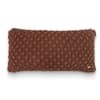 Popcorn Knit Rust Decorative Cushion Cover 12 x 20 Inches