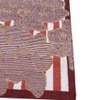 Jaipur Rugs Soft Geometric Wool Polyester Dhurrie Rug White 4x6 ft