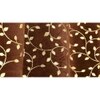 Velvet Golden Foil Pack of 2 Pieces Blackout Window Curtain