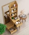 Hexa Red Wooden Dressing Table in Giant Wood Colour